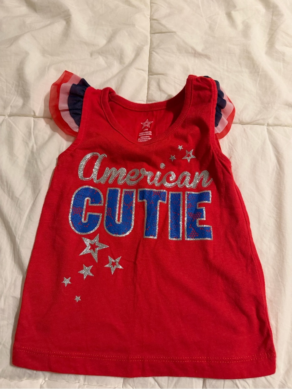 Jumping Bean American Cutie Red Tank Top for Kids